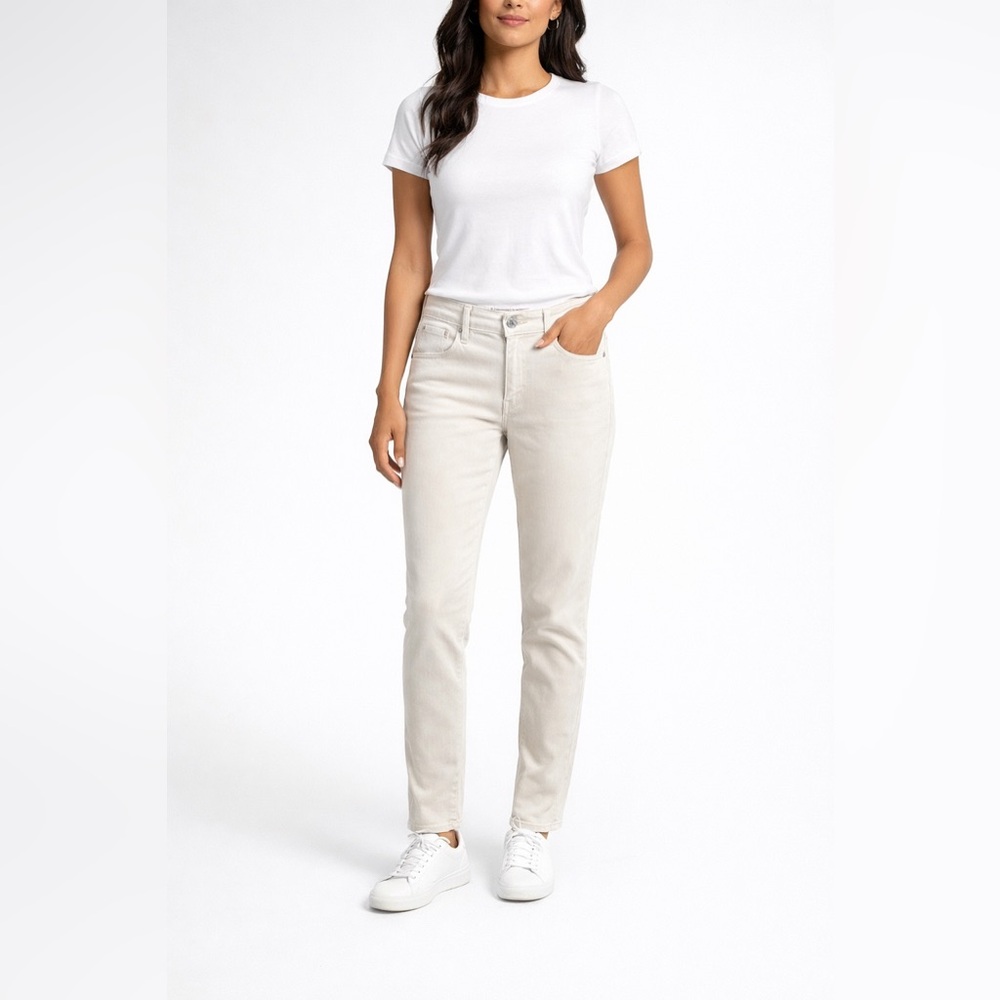 AG Adriano Goldschmied Farrah Skinny Ankle Jeans High Rise Women's Size 32 FLAW